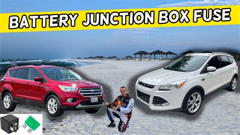 battery junction box ford escape|2014 Ford Escape battery junction.